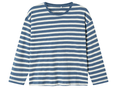 Name It china blue striped blouse